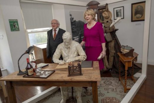 President Mrs. Higgins in Maurice Walsh Room scaled e1589886103428
