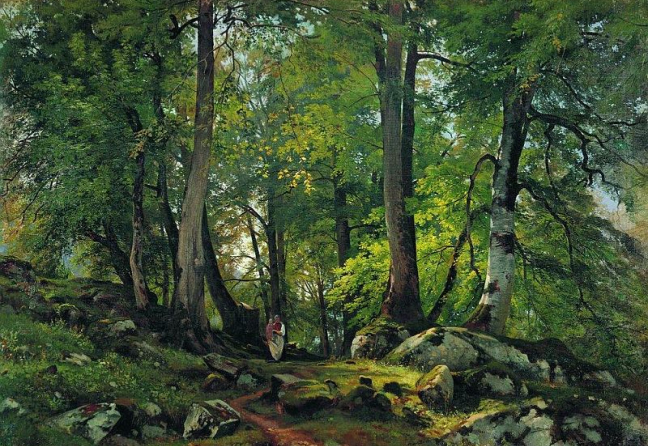 The Czar of the Forests, painting by Ivan Shishkin