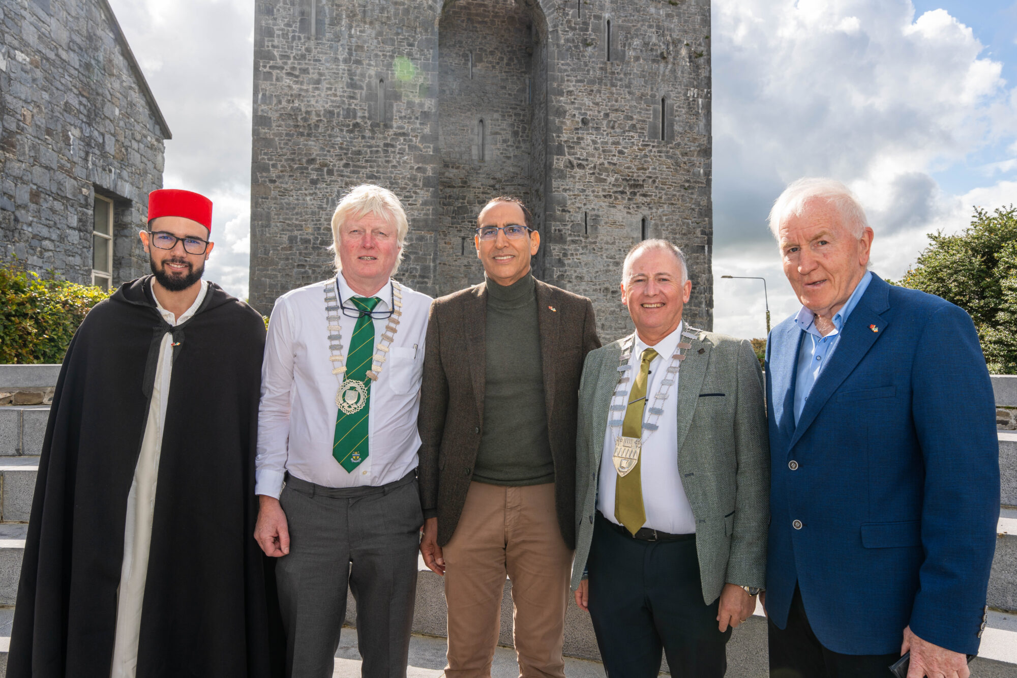 Dignitries Listowel Castle