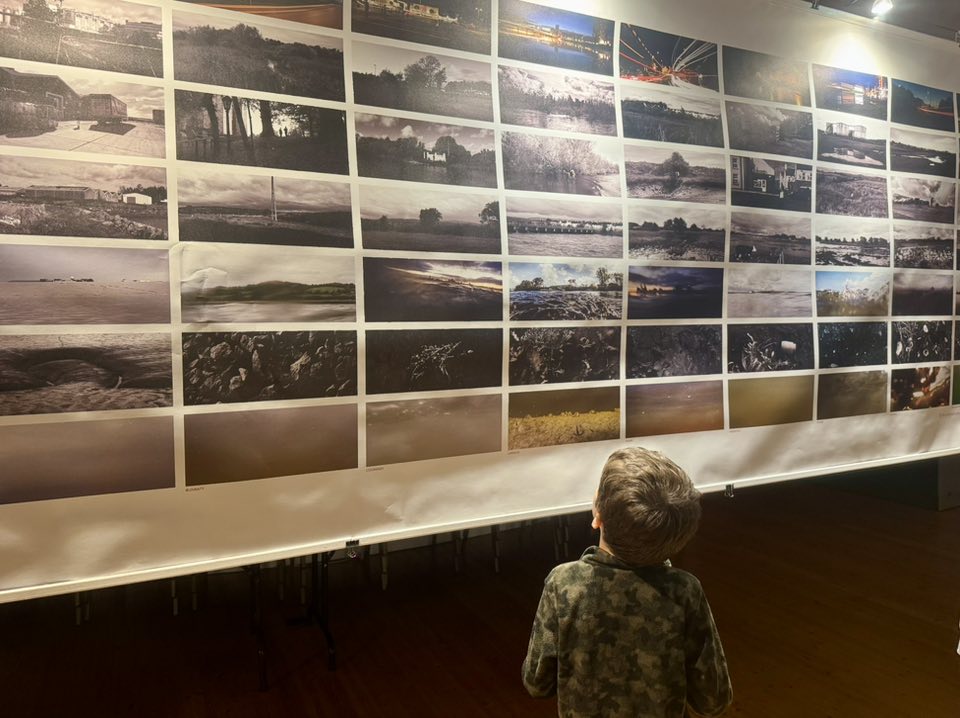A future climate activist in the making - taking in "FLOW: Rising Tides, Changing Shores" the new exhibition in Kerry Writers' Museum