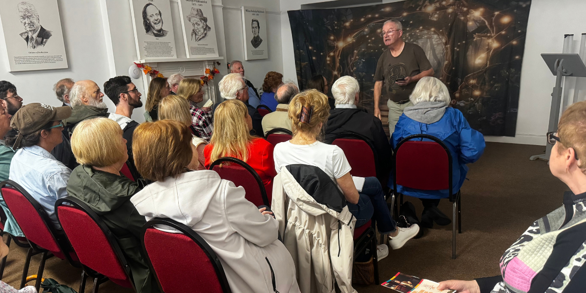 A full house for Paddy O'Brien's Irish Place Names at Kerry Writers' Museum.